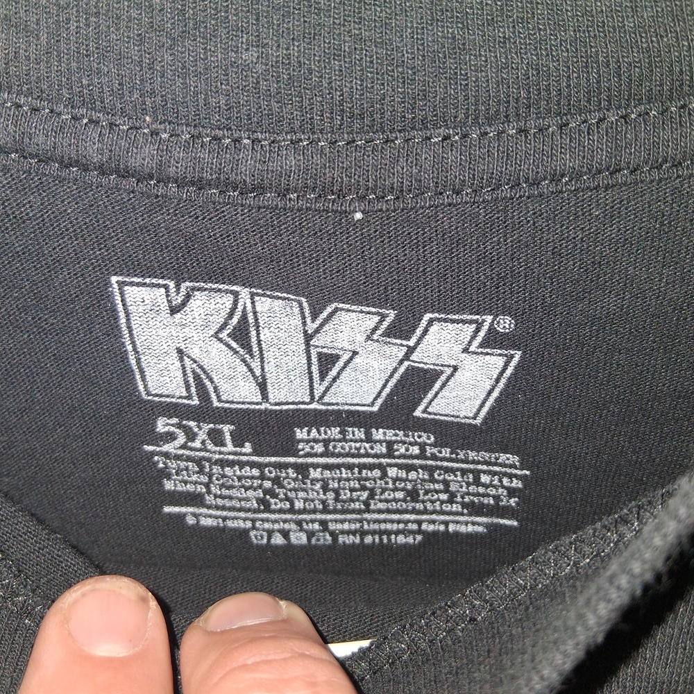 Vintage Kiss World Tour 76 Tshirt - Picture 3 of 3